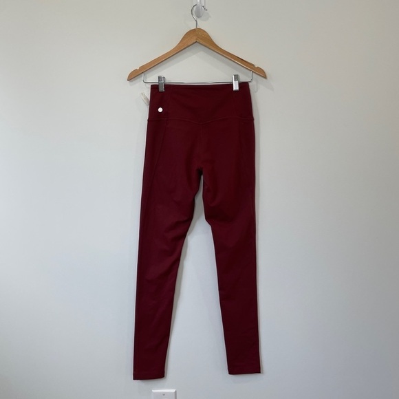 Zella Live in High Waist Burgundy Leggings - Picture 8 of 9